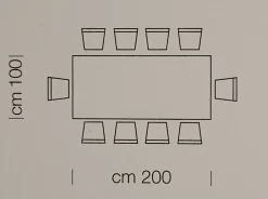 Tavolo Spring Di lazzaro a prezzo scontato