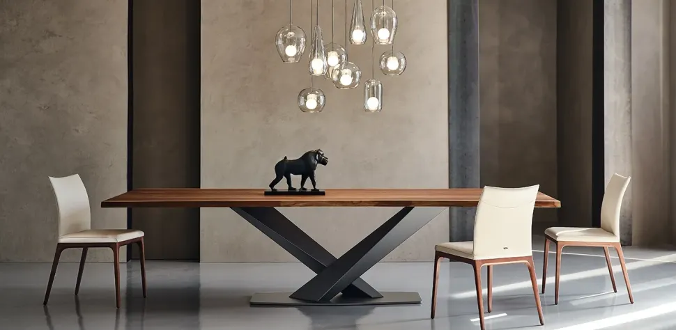 Tavolo Stratos Wood di Cattelan Italia a prezzi scontati!