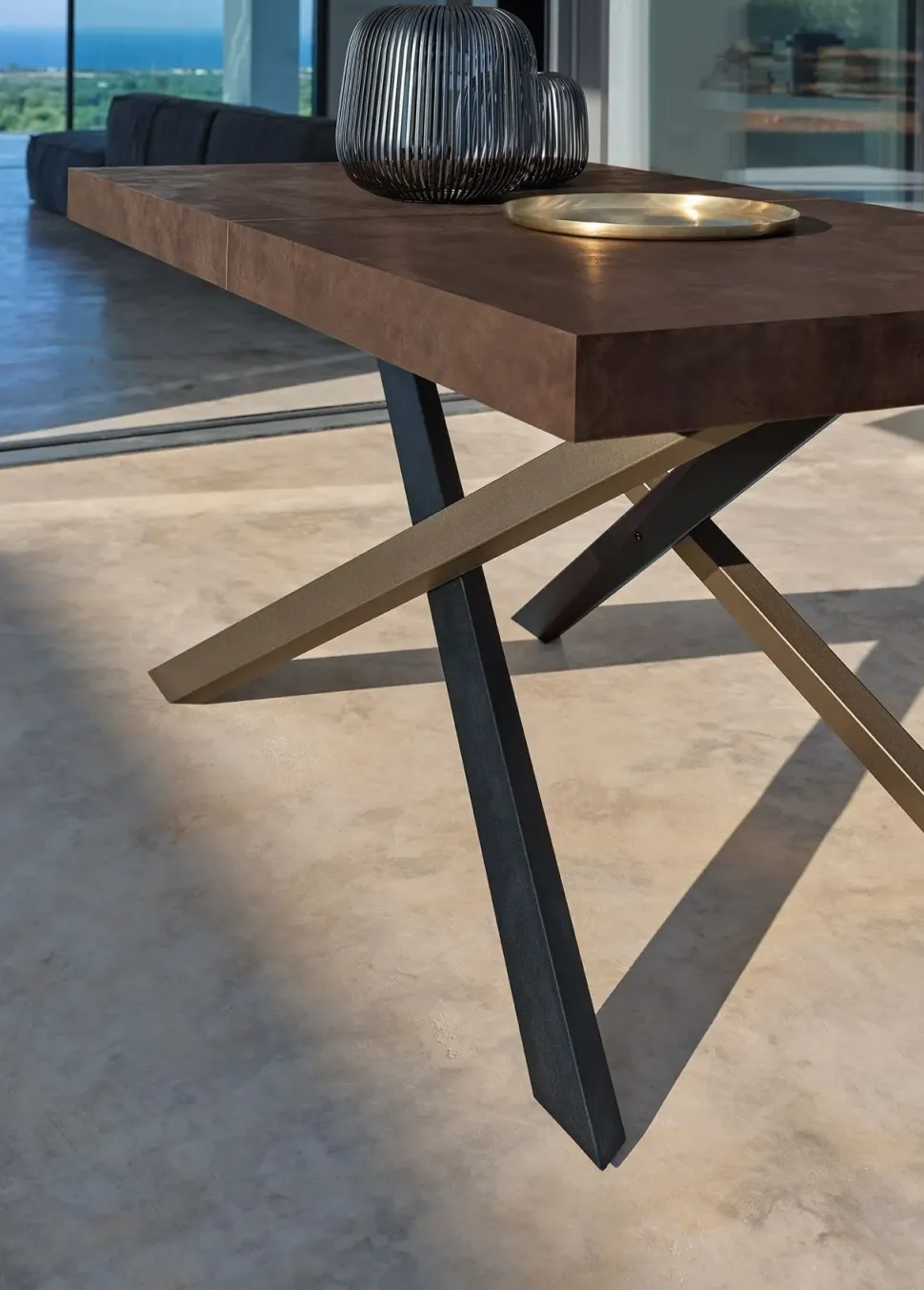 Tavolo T63 modus Friulsedie in laminato Allungabile