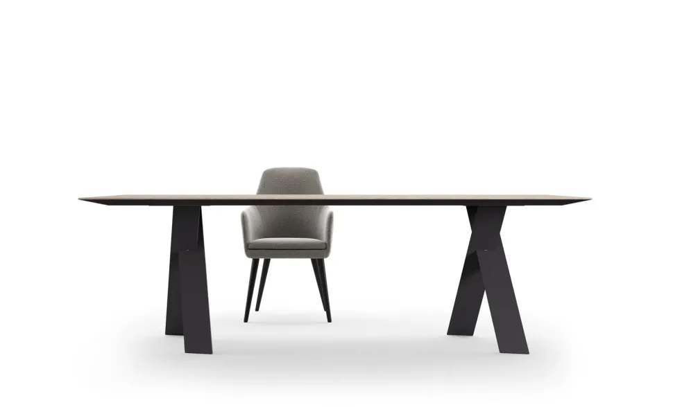 Tavolo Tailor Presotto in legno Fisso scontato 30%