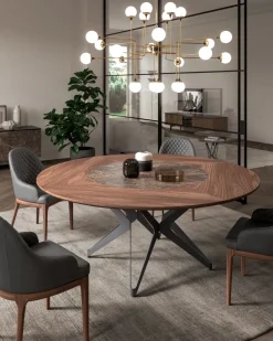 Tavolo Tavolo con vassoio girevole maxi Md work in OFFERTA OUTLET