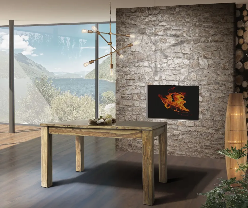 Tavolo Tavolo davos allungabile Outlet etnico in OFFERTA OUTLET