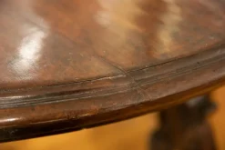 Tavolo Tavolo fratino legno antico massello noce + n. 4 sedie  Artigianale a prezzo ribassato