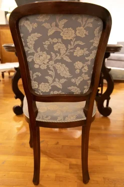 Tavolo Tavolo fratino legno antico massello noce + n. 4 sedie  Artigianale a prezzo ribassato