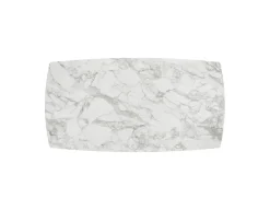 Tavolo Tavolo in ceramica bianco arabesco  Mobilificio bellutti in OFFERTA OUTLET -42%