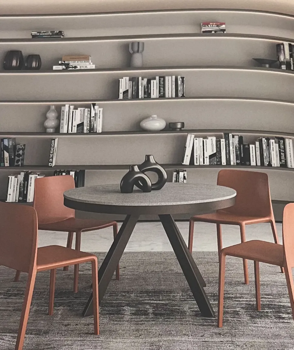 Tavolo Tavolo petalo Ozzio in OFFERTA OUTLET -25%