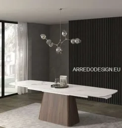 Tavolo Tempor 2121 Collezione esclusiva in ceramica Allungabile scontato 50%