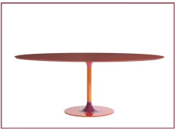 Tavolo Thierry xxl ovale Kartell in vetro Fisso scontato 43%