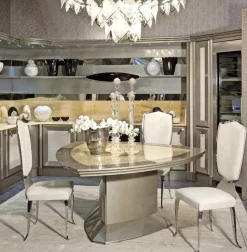 TAVOLO TRIANGOLARE FISSO LUSSO DOLCE VITA