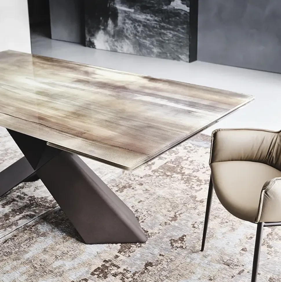 Tavolo Tyron Crystalart Drive di Cattelan Italia: richiedi prezzo!