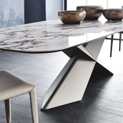 Tavolo Tyron keramik Cattelan italia in ceramica Fisso