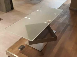 Tavolo vetro Reflex Asso di quadri in offerta outlet!