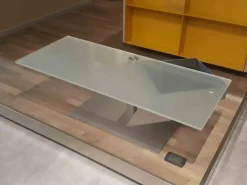 Tavolo vetro Reflex Asso di quadri in offerta outlet!