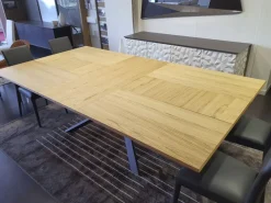 Tavolo 4x4 Ozzio in legno Allungabile