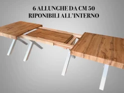 Tavolo Xtra di Collezione esclusiva scontato del 53%