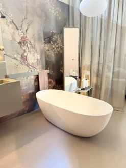 Vasca da bagno modello Mini ray Edone in Corian SCONTATA