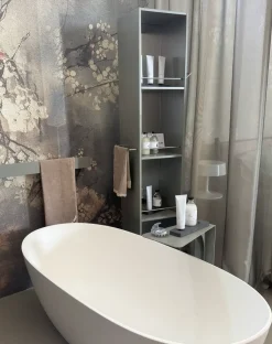 Vasca da bagno modello Mini ray Edone in Corian SCONTATA