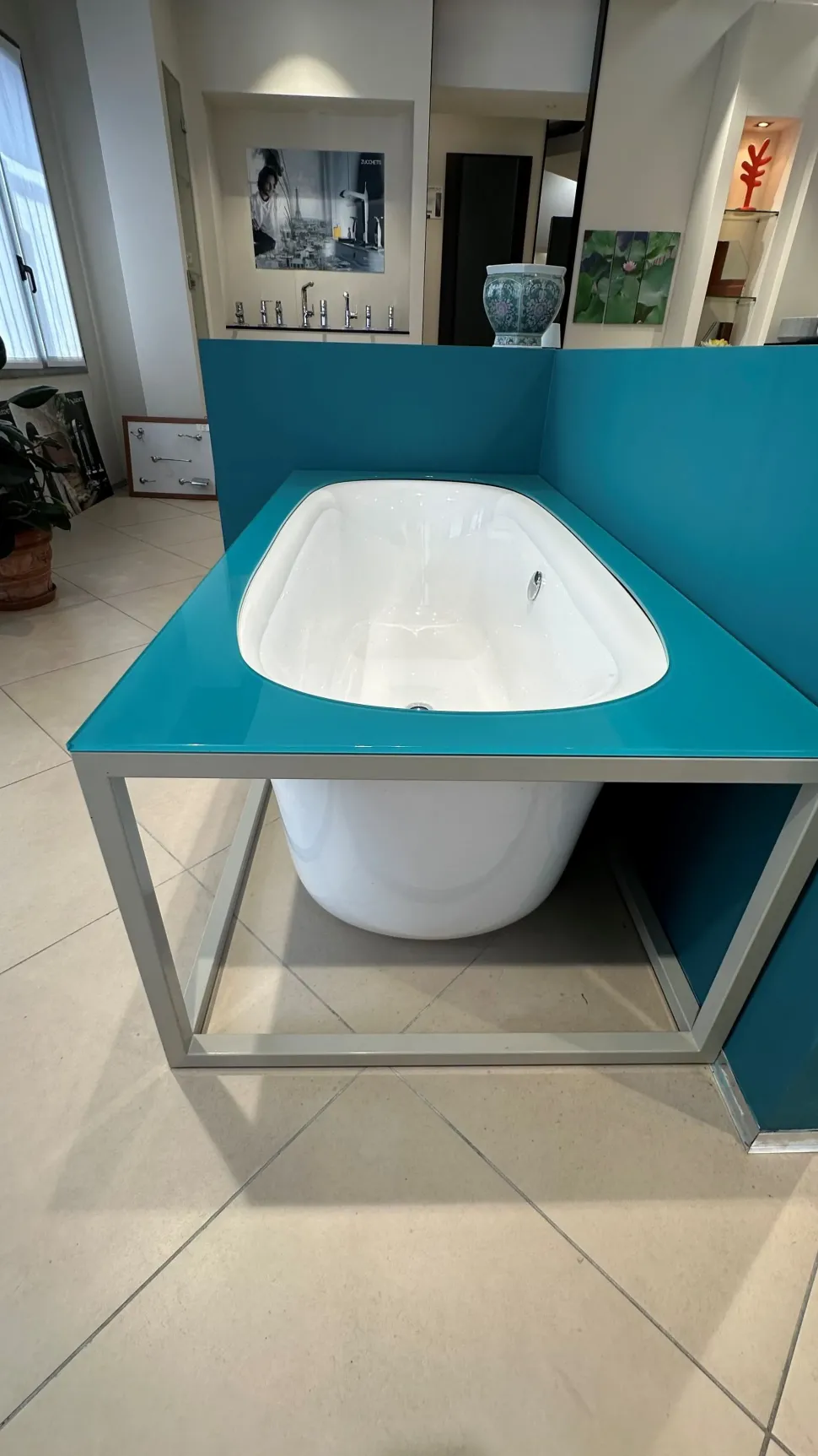 Vasca da bagno Naked Glass 1989 con forte sconto