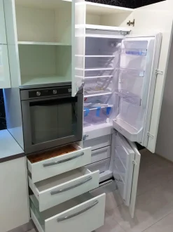 Veneta Cucine Cucina Extra tonda colore bianco scontato del -58 %