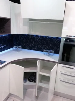 Veneta Cucine Cucina Extra tonda colore bianco scontato del -58 %