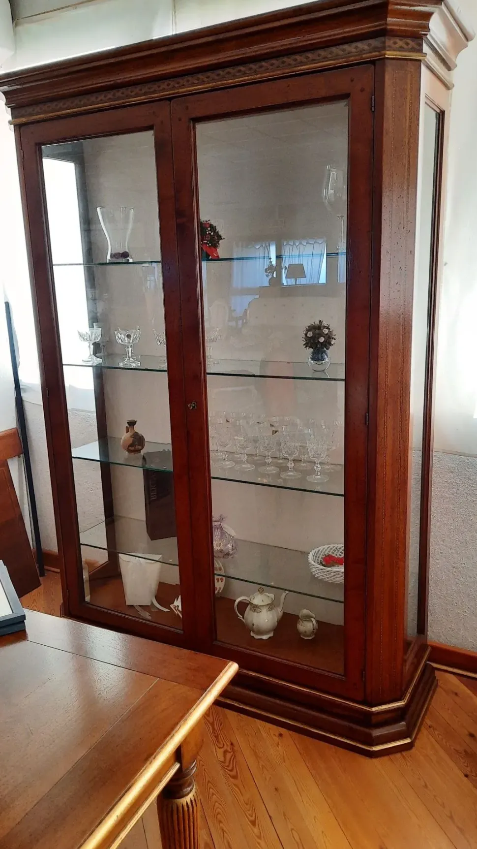 Vetrinetta 2034 Artigianale in legno a prezzo Outlet