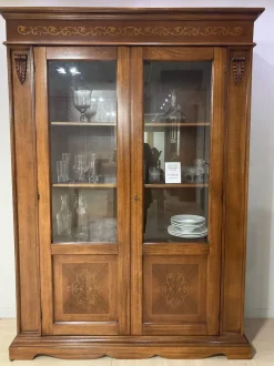 Vetrinetta Cristalliera stile classico Cristalliera di Artigianale in offerta