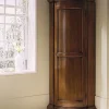 Vetrinetta in legno stile classico Angoliera sagomata scontata del 30% Artigianale