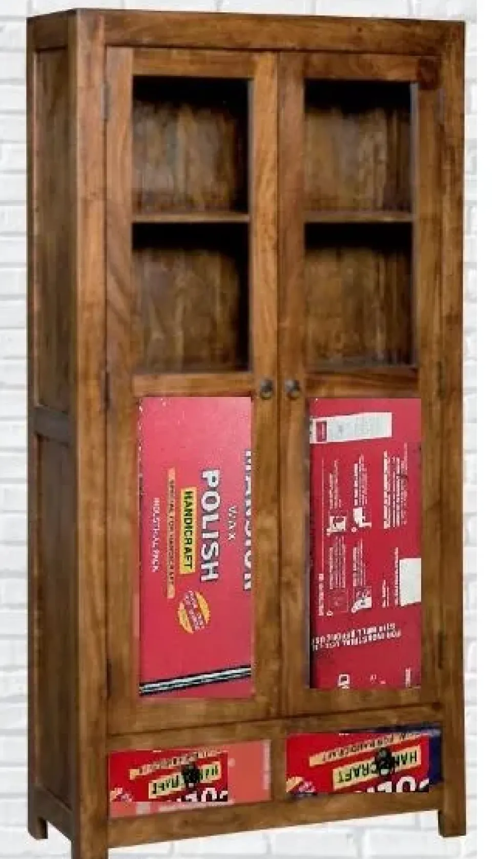 Vetrinetta Mobile vetrina workshop india stile moderno Mobile vetrina workshop india di Outlet etnico scontata