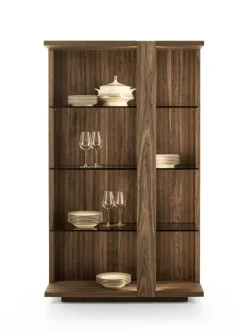 Vetrinetta Revo open Riva 1920 in legno a prezzo Outlet