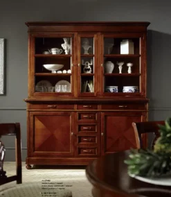 Vetrinetta Vetrina 3 ante Parlani in legno in Offerta Outlet