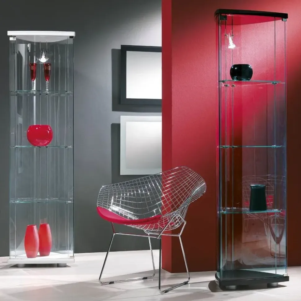 Vetrinetta Vetrina angolare mod.atena di Artigianale in Offerta Outlet