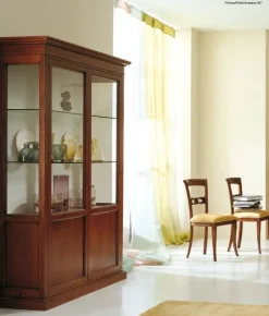 Vetrinetta Vetrina f201 di Falegnameria italiana a prezzo Outlet