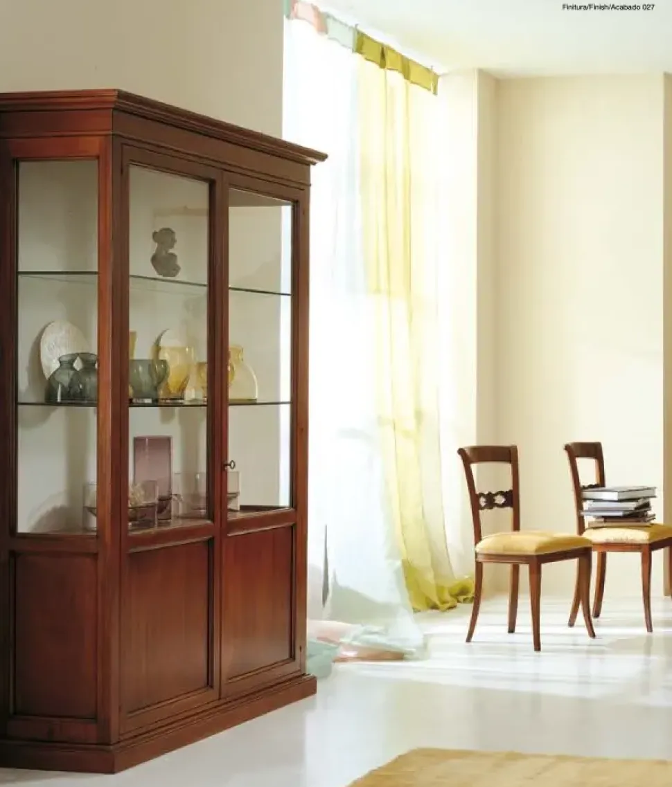 Vetrinetta Vetrina f201 di Falegnameria italiana a prezzo Outlet