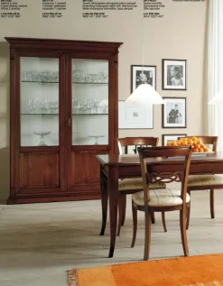 Vetrinetta Vetrina f223 Falegnameria italiana in legno a prezzo scontato