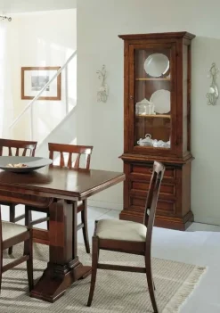 Vetrinetta Vetrina f207 stile classico Vetrina f207 di Falegnameria italiana scontata