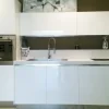 Viva Spagnol cucine: cucina bianca design lineare a 9400€!